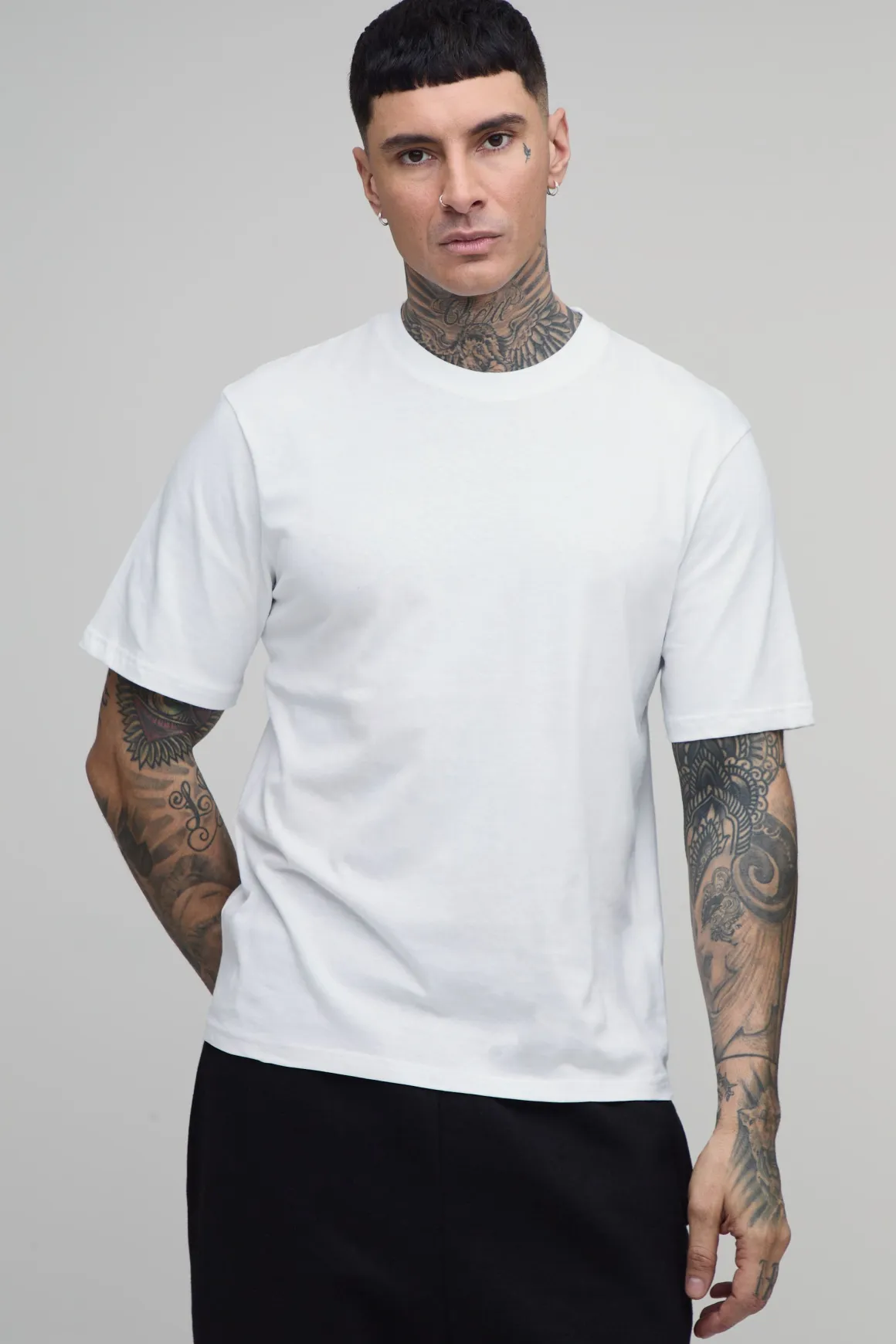 T-shirt basique 2-pack pour personnes de grande taille