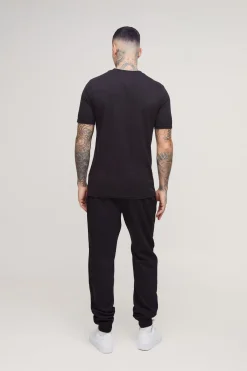 T-shirt basique slim ajusté pour grandes tailles