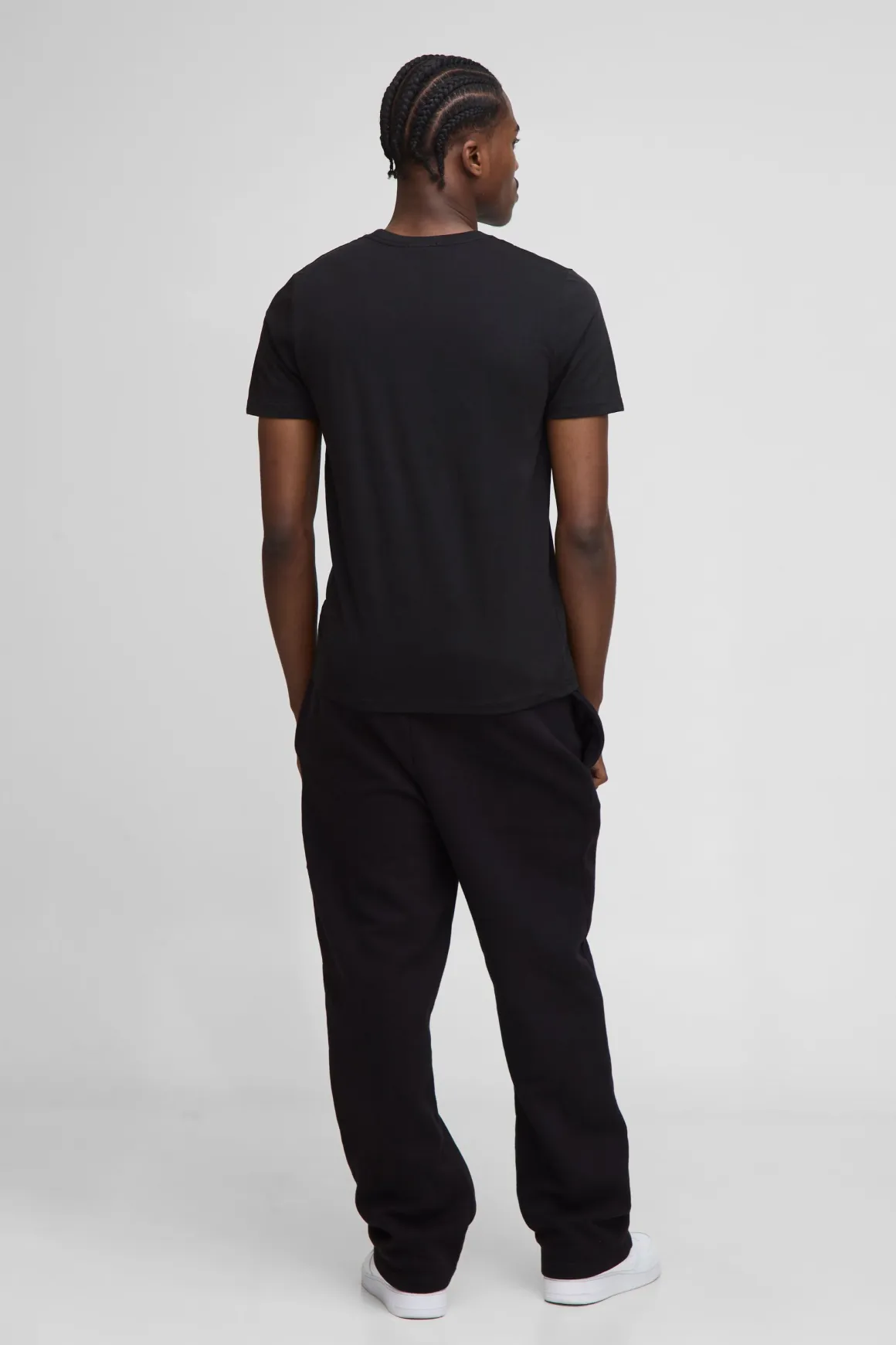 T-shirt basique slim fit à col rond
