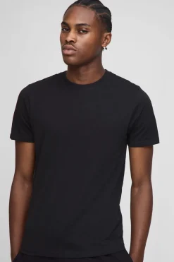 T-shirt basique slim fit à col rond