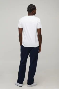 T-shirt basique slim fit à col rond