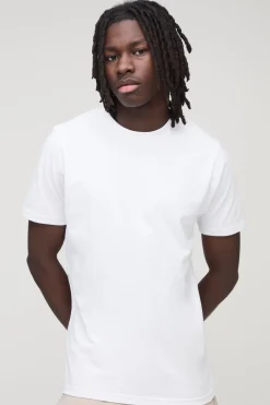 T-shirt basique slim fit à col rond
