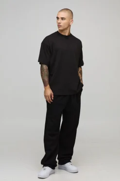 T-shirt basique surdimensionné à encolure allongée