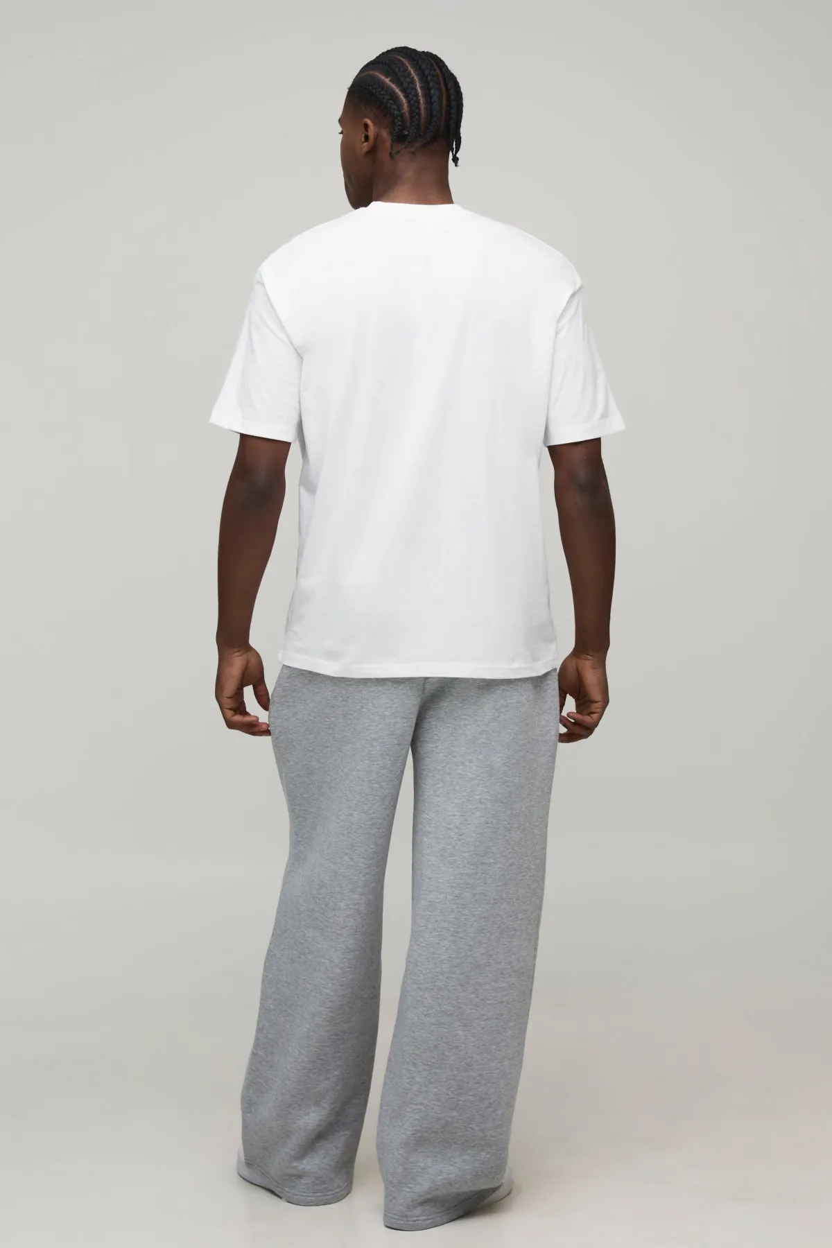 boohooMAN T-shirt basique surdimensionné à encolure ras du cou<Homme T-Shirts|Essentiels