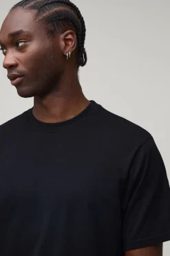 boohooMAN T-shirt basique Tall à col rond, coupe régulière<Homme Tout Afficher|Tout Afficher