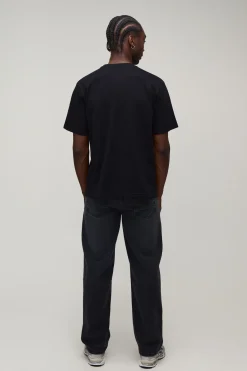 boohooMAN T-shirt basique Tall à col rond, coupe régulière<Homme Tout Afficher|Tout Afficher