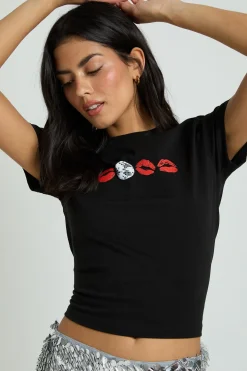 T-shirt Bébé Disco Kisses