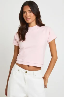 T-shirt Bébé En Coton Doux À Effet Superposé