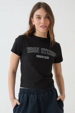 DSGN Studio T-shirt Bébé Imprimé Sports Club<Femme Dsgn Studio|Tops