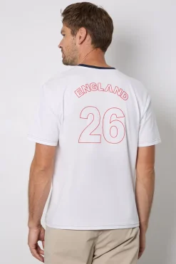 Burton T-shirt À Col Rond Avec Imprimé Angleterre<Homme T-Shirts