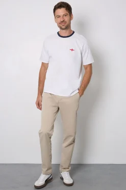 Burton T-shirt À Col Rond Avec Imprimé Angleterre<Homme T-Shirts