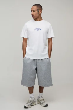 T-shirt Blanc Coupe Regular À Imprimé International Release