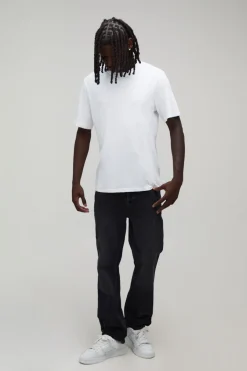 boohooMAN T-shirt Coupe Regular À Imprimé Colonne Vertébrale De Palmier<Homme T-Shirts Impriméstendances|T-Shirts