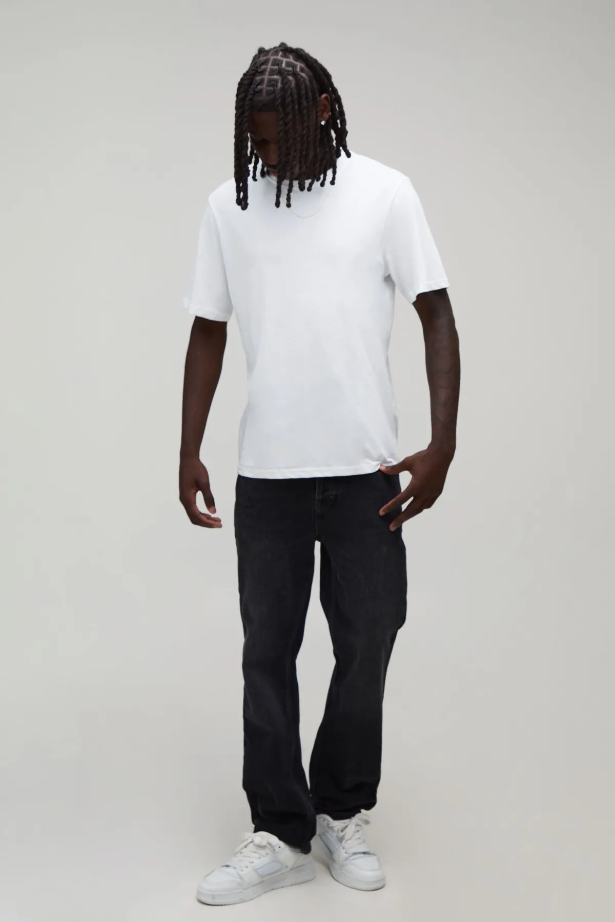 boohooMAN T-shirt Coupe Regular À Imprimé Colonne Vertébrale De Palmier<Homme T-Shirts Impriméstendances|T-Shirts