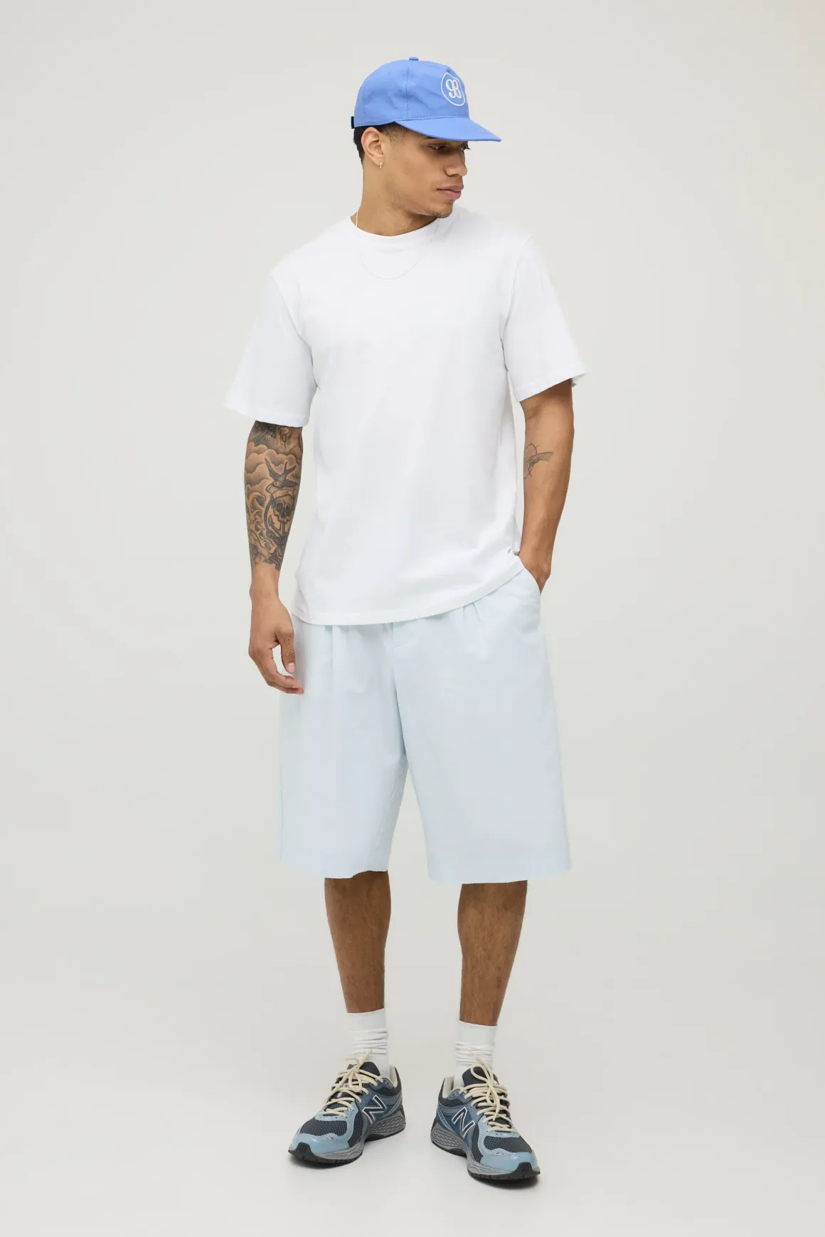 T-shirt Blanc Décontracté Imprimé Fenêtre D'Amalfi