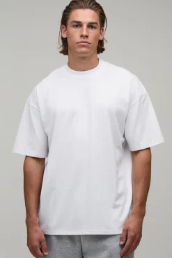 T-shirt Blanc Oversize Avec Graphique Ville De Shibuya