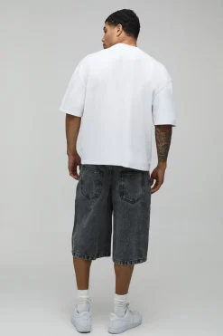 T-shirt Blanc Oversize Boxy À Imprimé Camouflage New York