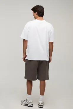 boohooMAN T-shirt Oversize Gothique Avec Imprimé Sur Les Coutures<Homme T-Shirts Impriméstendances|T-Shirts