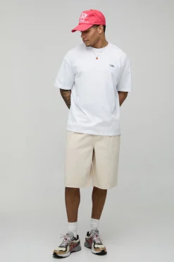 T-shirt Blanc Oversize Imprimé Yacht Club
