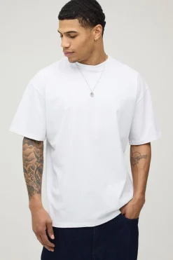 boohooMAN T-shirt Oversize À Imprimé Paysage Grande Échelle<Homme T-Shirts Impriméstendances|T-Shirts