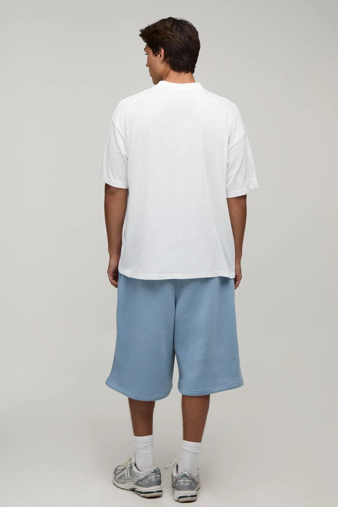 T-shirt Blanc Oversize Imprimé Miami