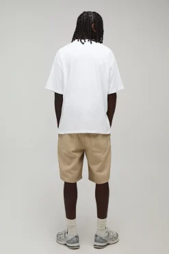 T-shirt Blanc Oversize Imprimé Monte Carlo
