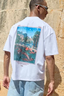 boohooMAN T-shirt Oversize À Imprimé Photographique Monte Carlo<Homme T-Shirts Impriméstendances|T-Shirts
