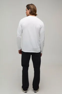 boohooMAN T-shirt Oversize À Manches Longues Avec Imprimé Western<Homme T-Shirts Impriméstendances|T-Shirts