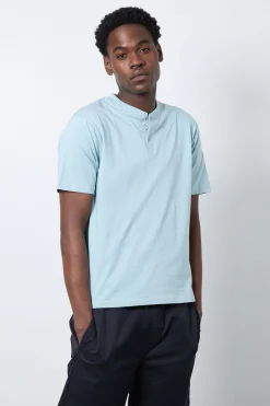 Burton T-shirt Col Grand-père<Homme T-Shirts