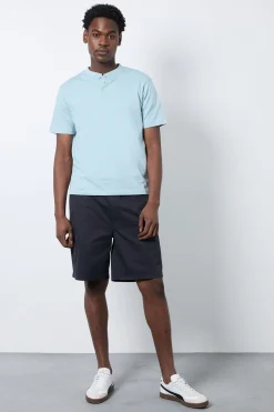 Burton T-shirt Col Grand-père<Homme T-Shirts