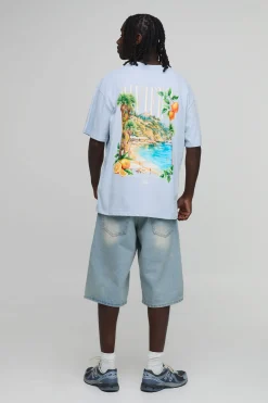 boohooMAN T-shirt Oversize À Imprimé Rivera<Homme T-Shirts Impriméstendances|T-Shirts