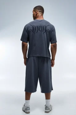 boohooMAN T-shirt Boxy Actif Homme<Femme Athleisure