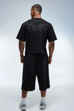 boohooMAN T-shirt Boxy Actif Homme<Femme Athleisure