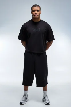 boohooMAN T-shirt Boxy Actif Homme<Femme Athleisure