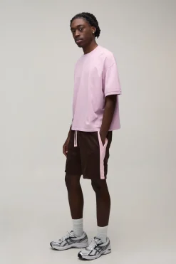 boohooMAN T-shirt Boxy Délavé Essentiel<Homme T-Shirts|Essentiels