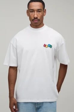 T-shirt Brodé Dés Ofcl Coupe Oversize