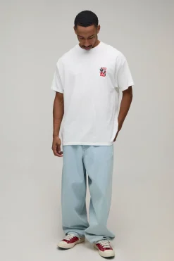 T-shirt Brodé Sushi Oversize