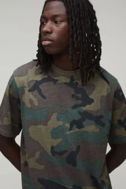 T-shirt Camouflage Coupe Regular