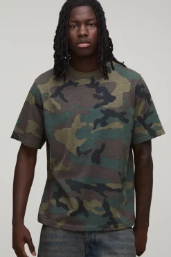 T-shirt Camouflage Coupe Regular