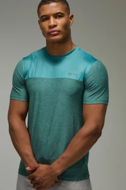 T-shirt Chiné Homme Coupe Regular Performance Active