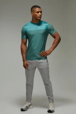 T-shirt Chiné Homme Coupe Regular Performance Active