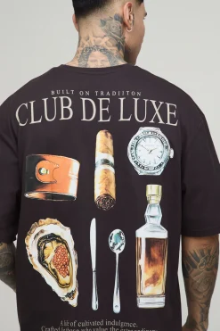 T-shirt Club De Luxe Oversize Tall