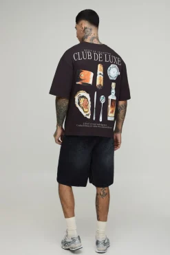 T-shirt Club De Luxe Oversize Tall