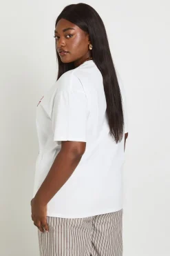 T-shirt Club Des Amoureux De Pâtes Grande Taille