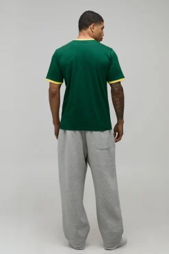 T-shirt Col Rond Ringer Coupe Regular