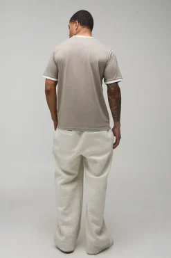 T-Shirt Col Rond Ringer Coupe Régulière