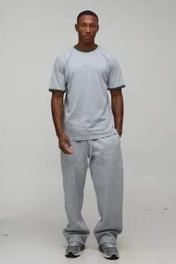 T-shirt Col Rond Ringer Coupe Regular