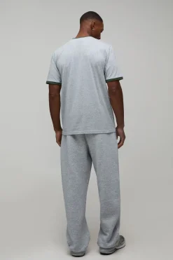 T-shirt Col Rond Ringer Coupe Regular