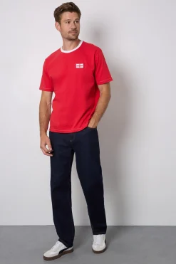 Burton T-shirt Col Rond Imprimé Angleterre<Homme T-Shirts