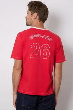 Burton T-shirt Col Rond Imprimé Angleterre<Homme T-Shirts